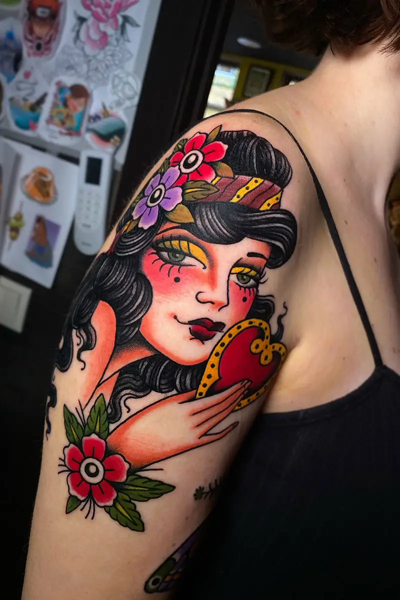 Tatuaje estilo tradicional